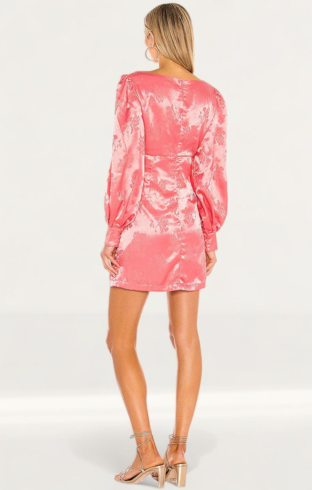 Bardot Watermelon Balloon Sleeve Mini Dress product image