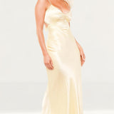 Bardot Yellow Malinda Slip Dress