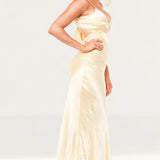 Bardot Yellow Malinda Slip Dress