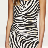 Bardot Zebra Print Dress