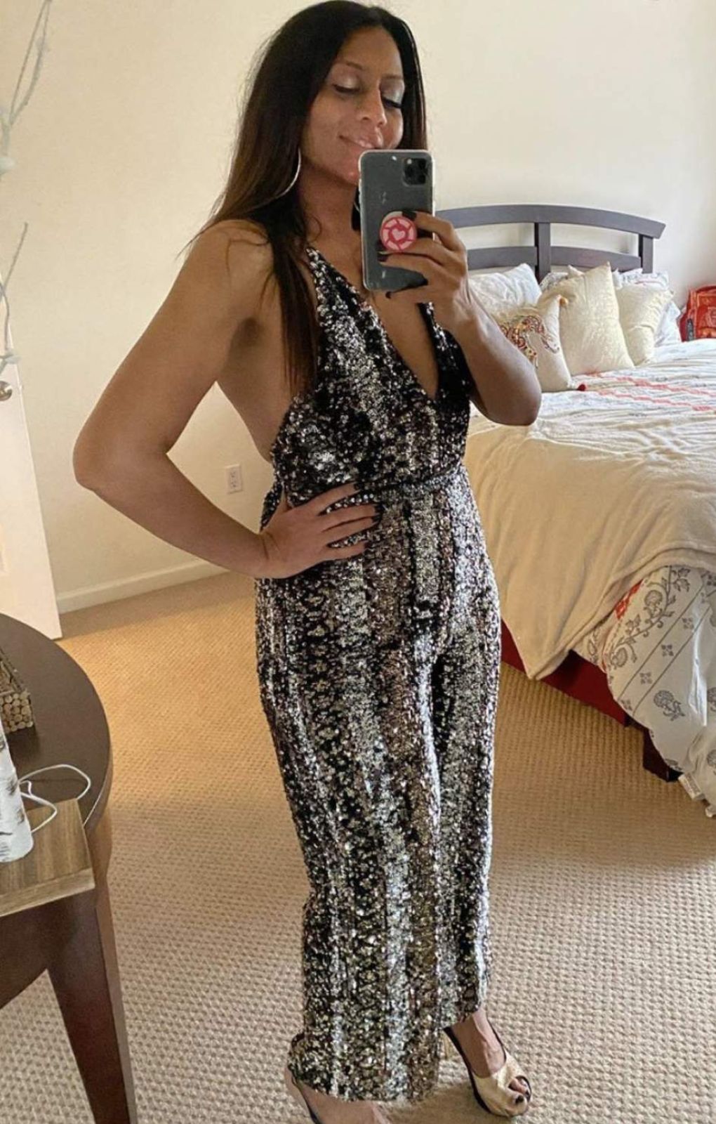 Bardot Disco Jumpsuit