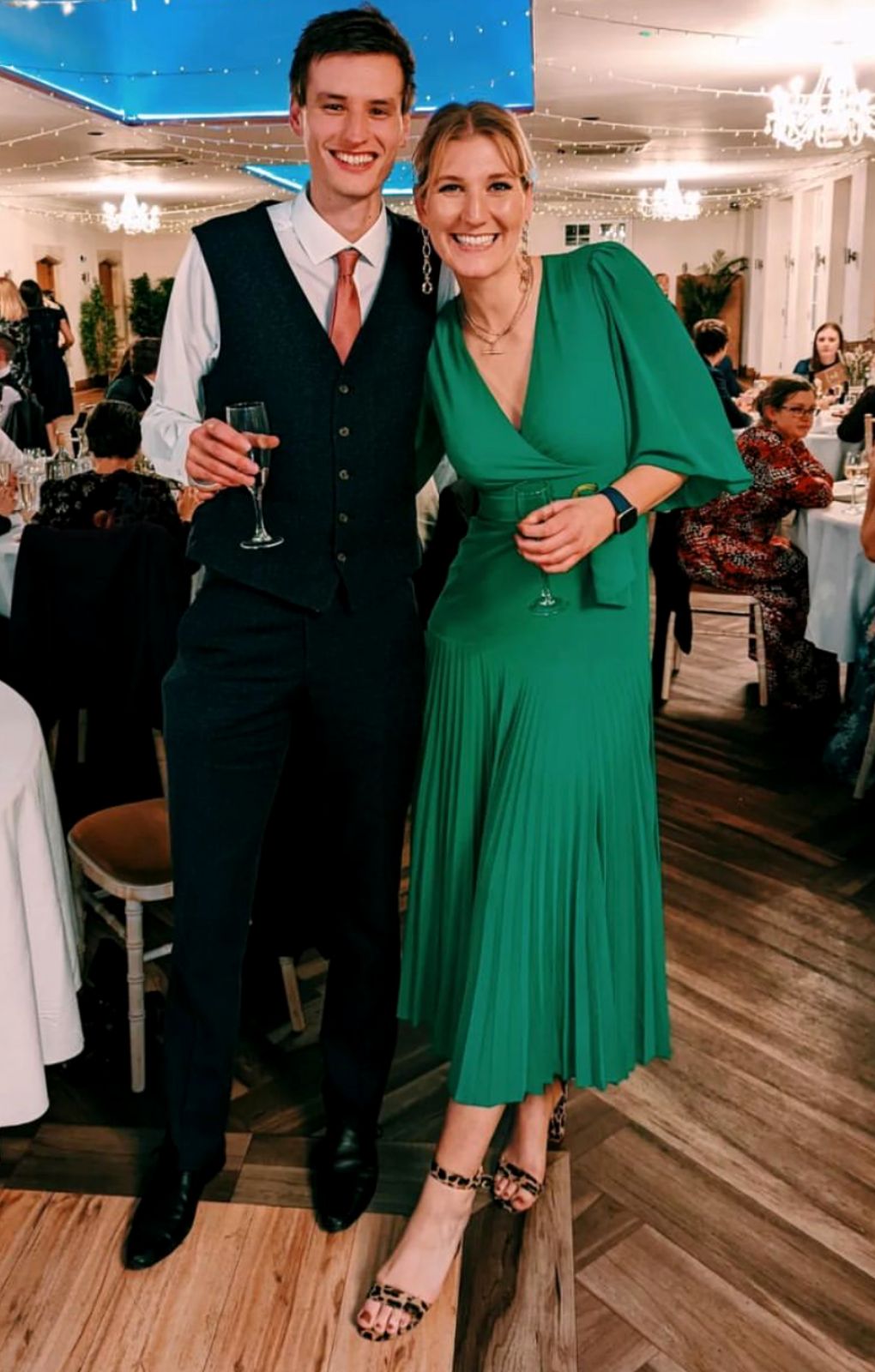 Bardot Emerald Daytona Dress