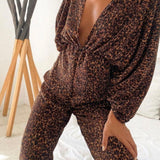 Bardot Leopard Print Kimono Jumpsuit product image