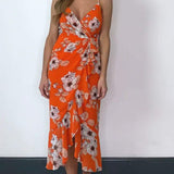 Bardot Orange Poppy Loretta Maxi Dress