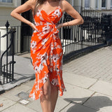 Bardot Orange Poppy Loretta Maxi Dress