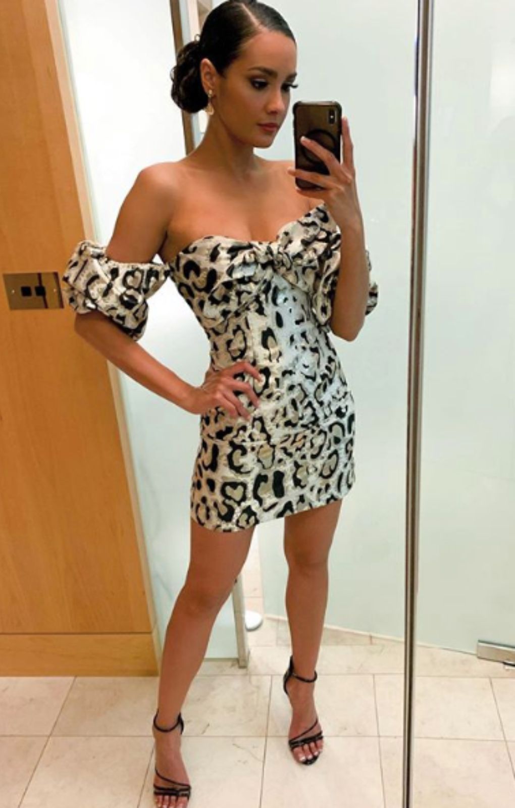 Bardot Leo Brocade Dress