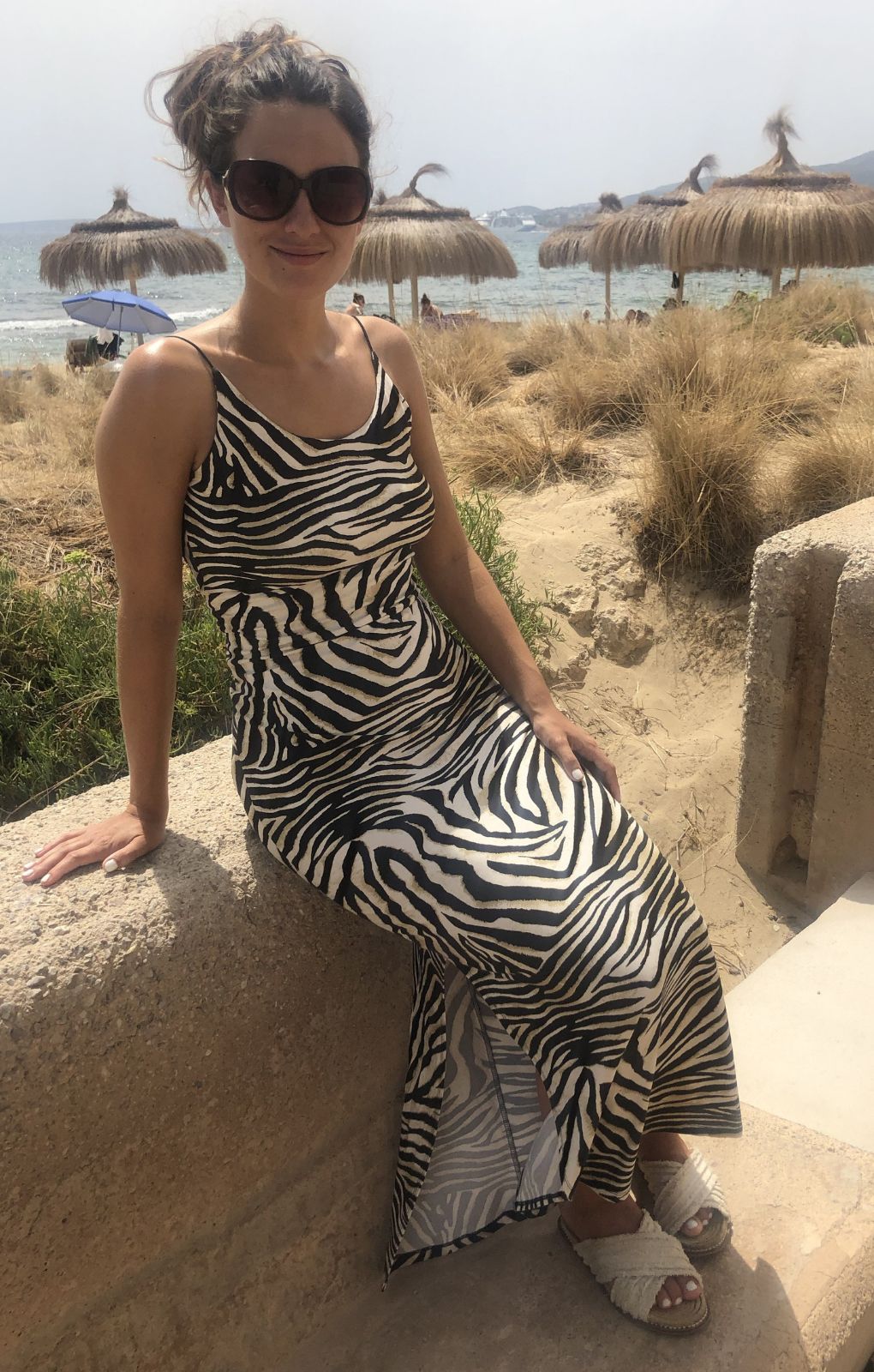 Bardot Zebra Print Dress