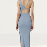 Bec + Bridge Harper Knit Asymmetrical Midi Dress