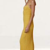 Bec + Bridge Yellow Antoinette Knit Midi Dress product image