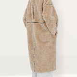 H&M Beige Teddy Coat