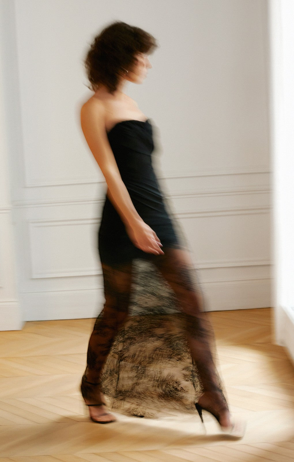Nasty Gal Lace Bandeau Maxi Dress