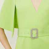 Karen Millen Beaded Embellished Woven Maxi Dress