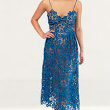 Blue Lace Dress