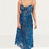Blue Lace Dress