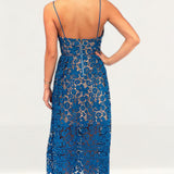 Blue Lace Dress