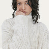 H&M Cable-knit Turtleneck Jumper product image
