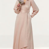 Closet London Blush High-Low Wrap Dress product image