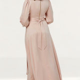 Closet London Blush High-Low Wrap Dress product image
