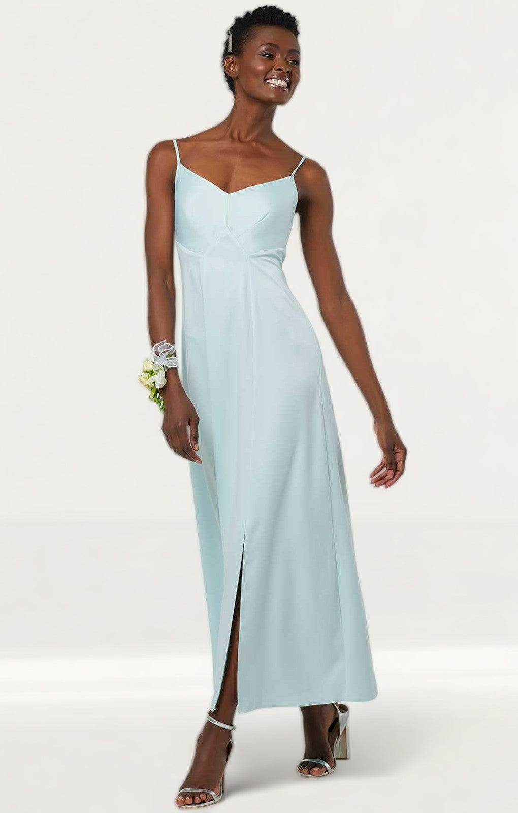 Closet London Pale Blue Cami Dress product image