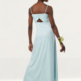 Closet London Pale Blue Cami Dress