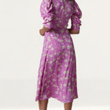 Closet London Pink Floral Print Panelled Midi Dress product image