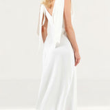C/Meo Collective Ivory Fundamental Midi Dress