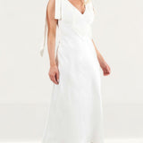 C/Meo Collective Ivory Fundamental Midi Dress