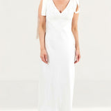 C/Meo Collective Ivory Fundamental Midi Dress