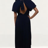 C/Meo Collective Navy Construct Midi Dress