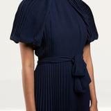 C/Meo Collective Navy Construct Midi Dress