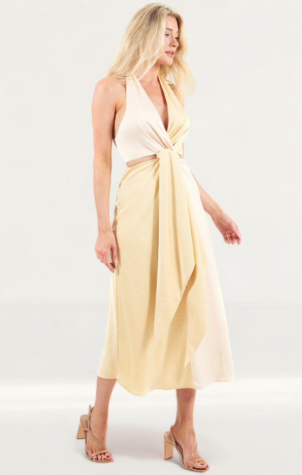 C/Meo Collective Opposite Sides Midi Dress product image