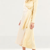 C/Meo Collective Opposite Sides Long Sleeved Midi Dress