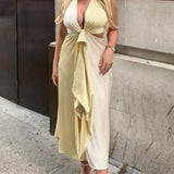 C/Meo Collective Opposite Sides Midi Dress