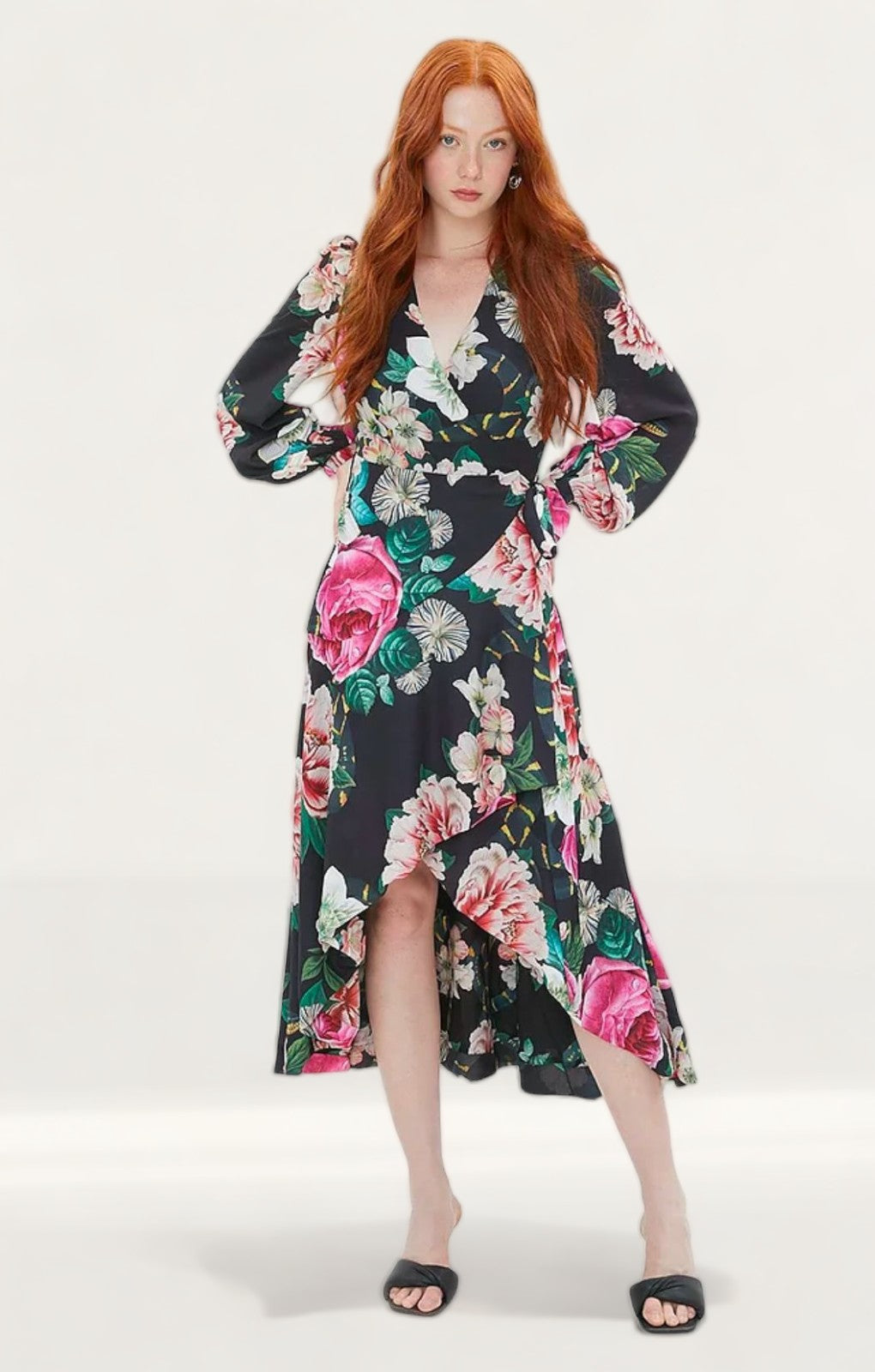 Coast Alex Gallagher Hi Low Wrap Dress product image