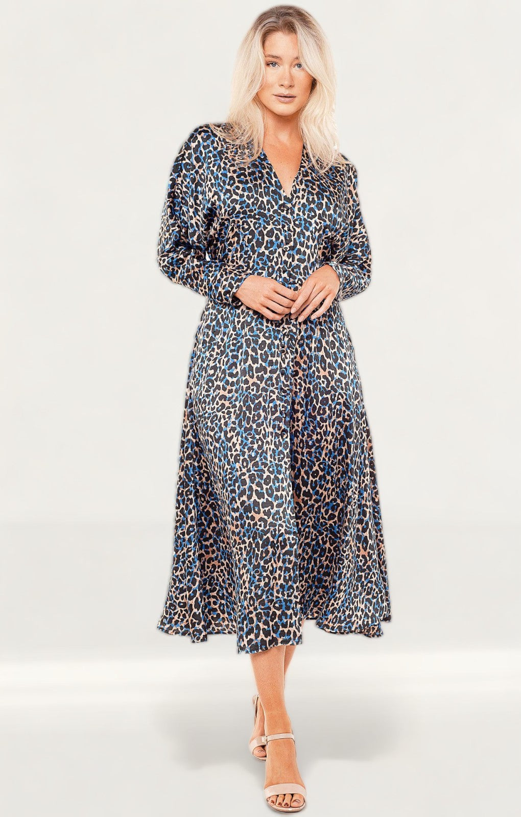 Crās Blue Leo Zoe Dress