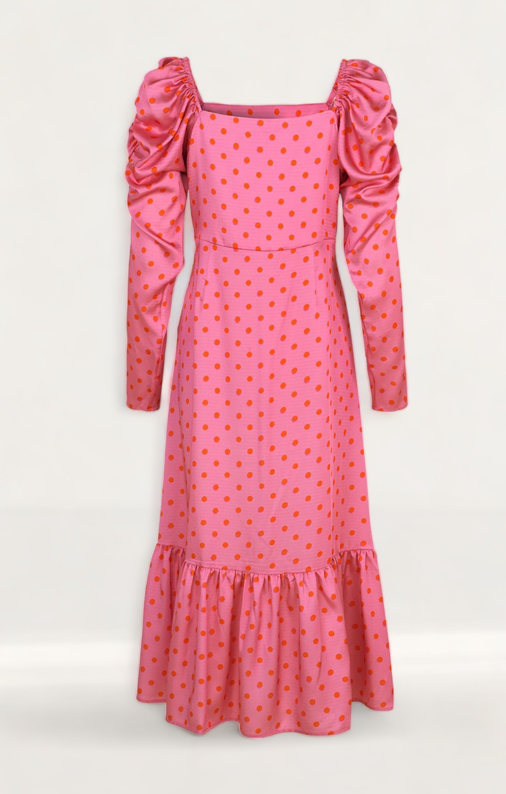 Crās Dotty Pink Pil Dress