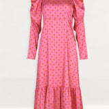 Crās Dotty Pink Pil Dress