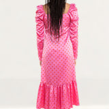 Crās Dotty Pink Pil Dress