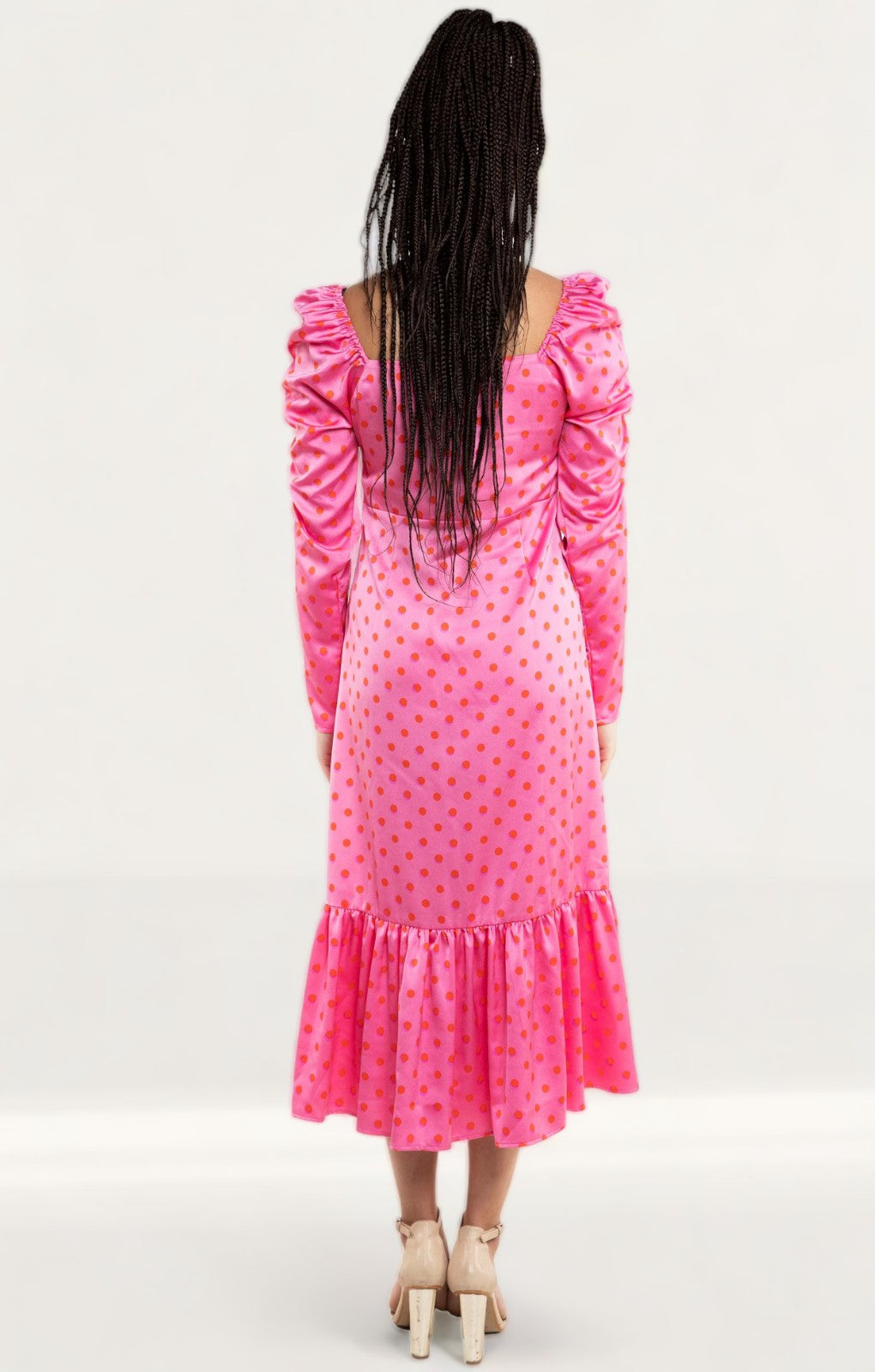 Crās Dotty Pink Pil Dress