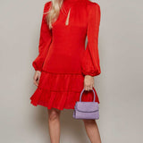 Little Mistress Shift Tiered Dress