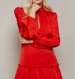 Little Mistress Shift Tiered Dress