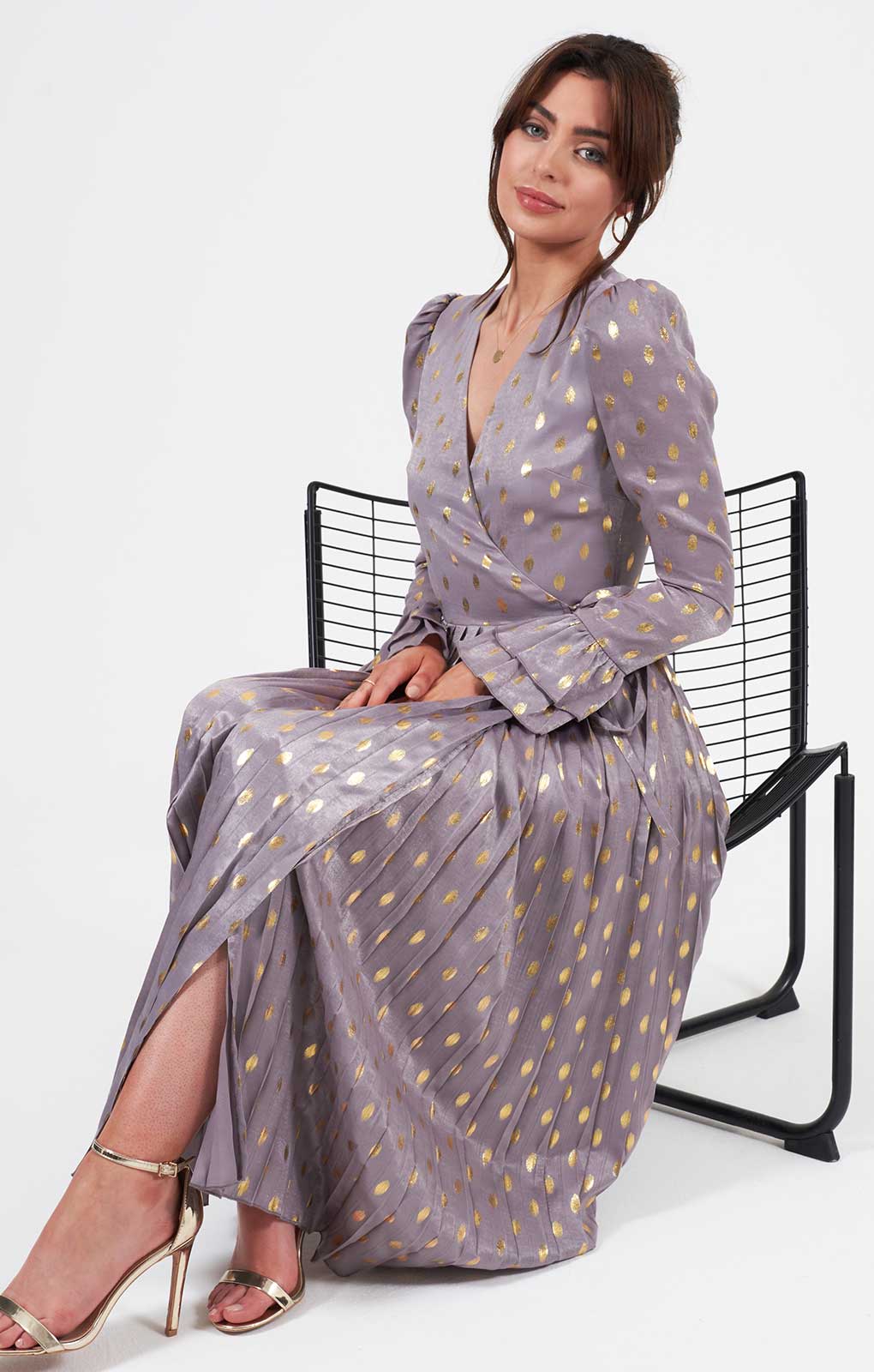 little mistress satin wrap dress Little - The perfect satin wrap SHOP | https://www.little-mistress .com/liena-tie-side-cami-wrap-dress-in-khaki-p23171 Tap to shop #LittleMistress