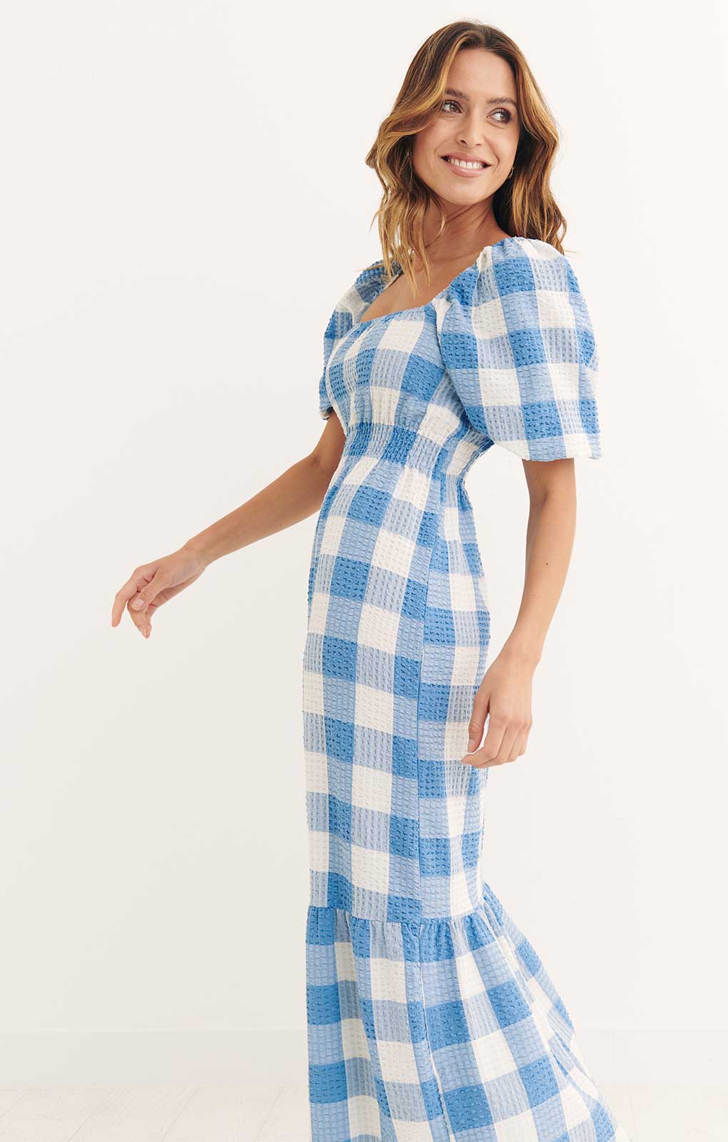 Nobody's Child Blue Charlie Maxi Dress product image