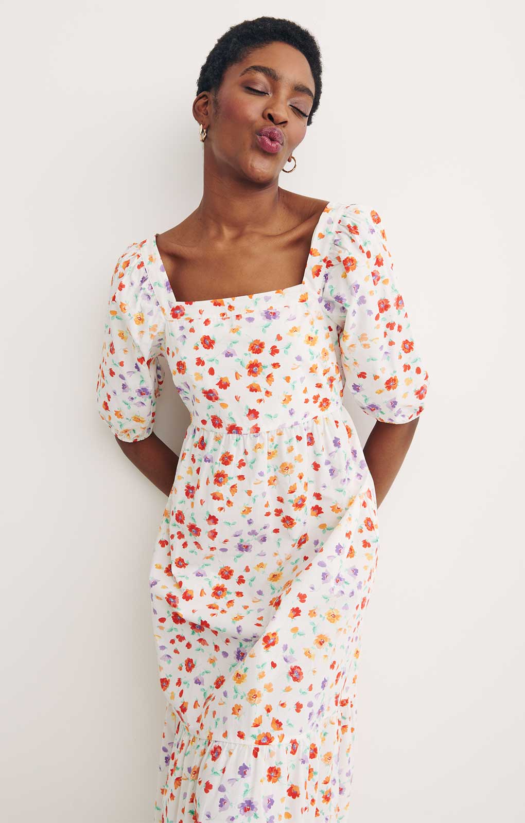 Nobody's Child Loretta Midi Dress