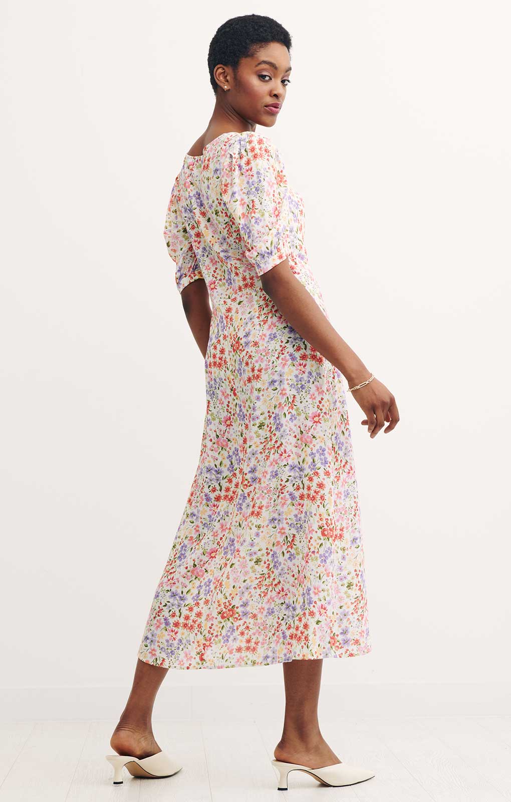 Nobody's Child Cut Out Rosie Midi Dress