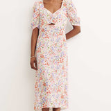 Nobody's Child Cut Out Rosie Midi Dress