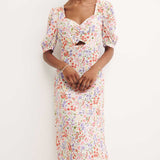 Nobody's Child Cut Out Rosie Midi Dress