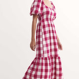 Nobody's Child Red Charlie Midi Dress product image