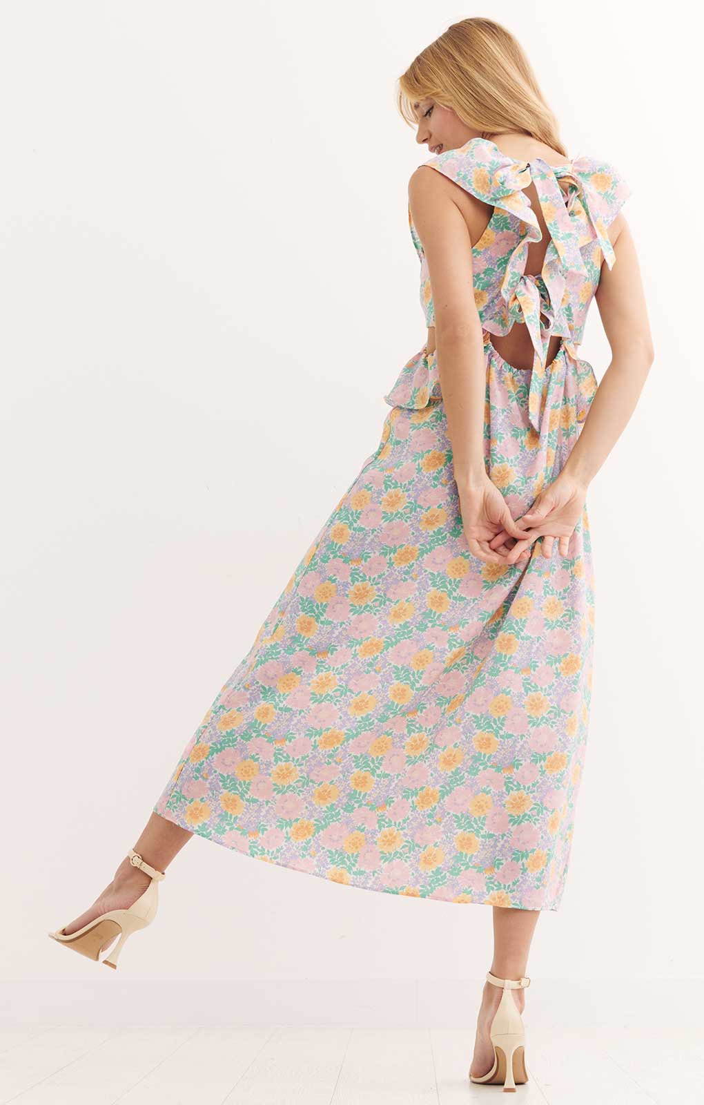 Nobody's Child Madeline Midi Dress