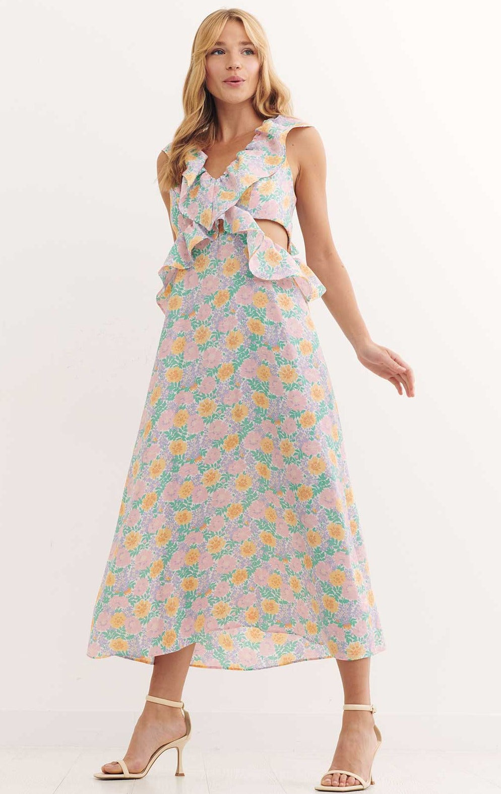 Nobody's Child Madeline Midi Dress